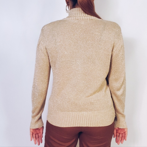Metallic Turtleneck - Picture 3 of 6